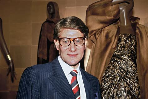 biographie courte de yves saint laurent|yves saint laurent famous for.